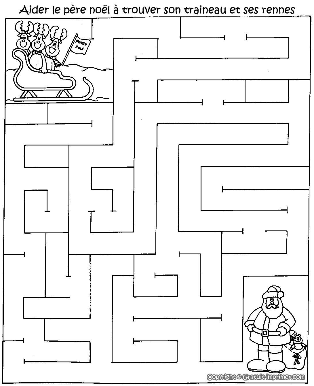 Puzzle gratuit noel