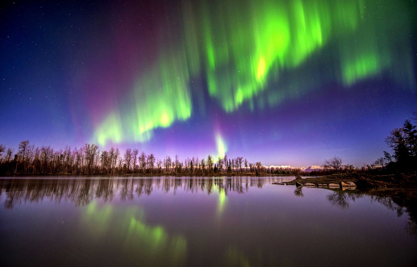 Puzzle aurore boréale