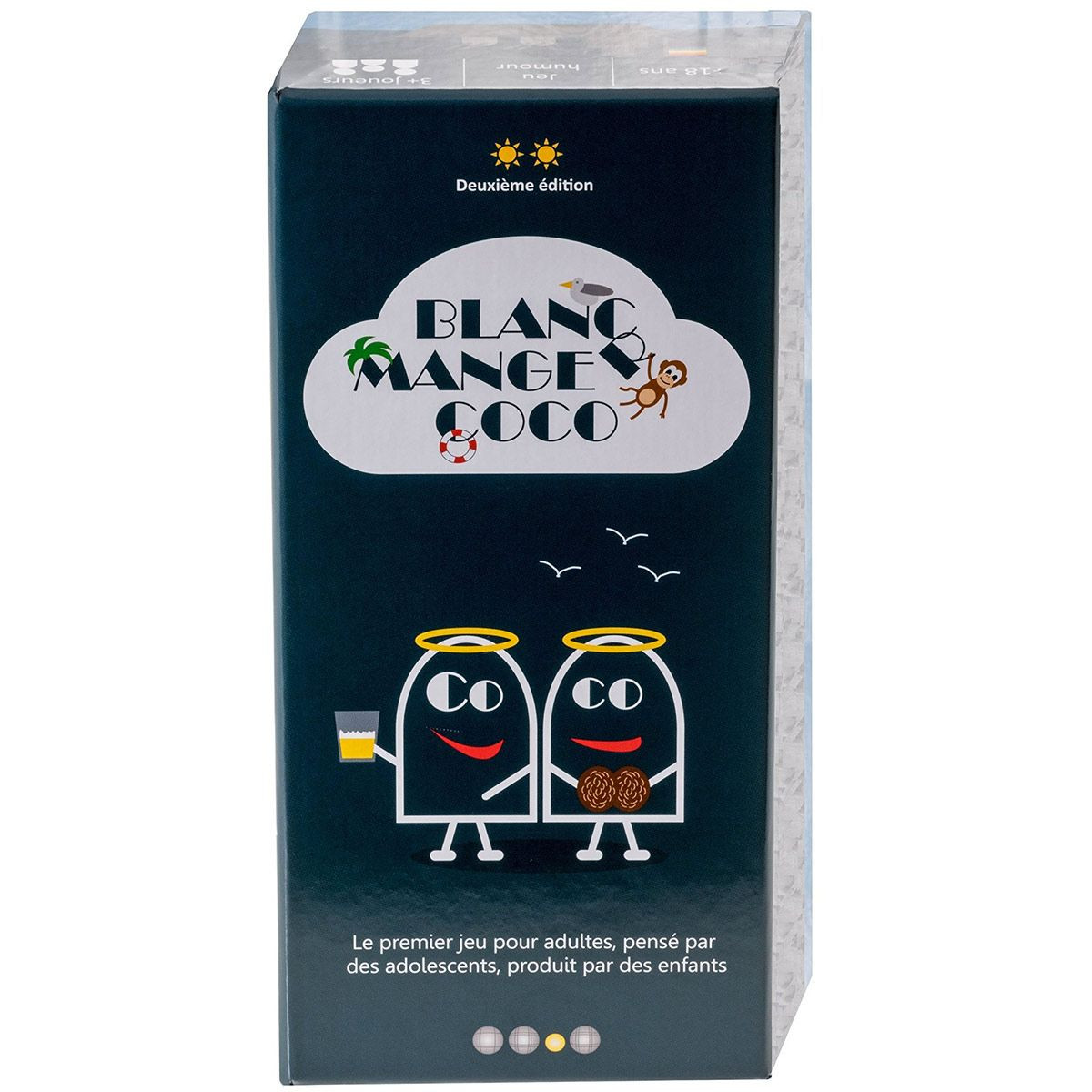 Jeux de société blanc mange et coco