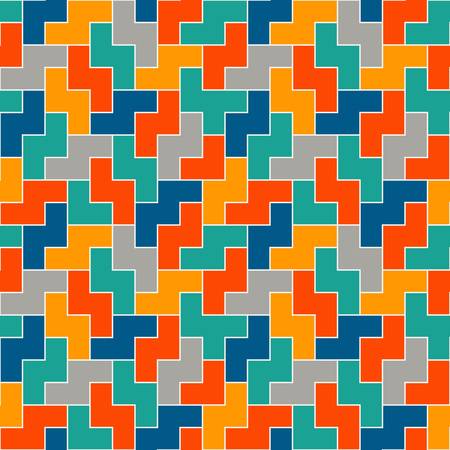 Puzzle abstrait