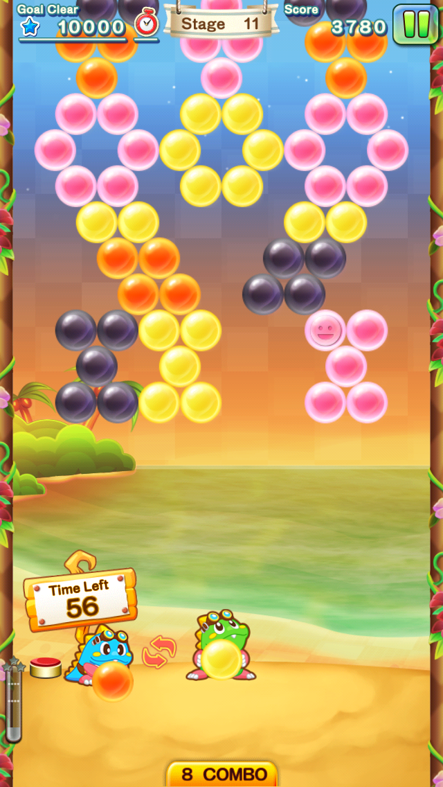 Line puzzle bobble