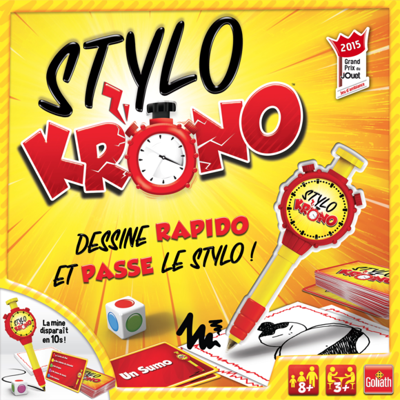 Jeux de société stylo chrono