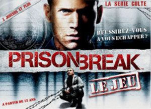 Prison break jeux de société