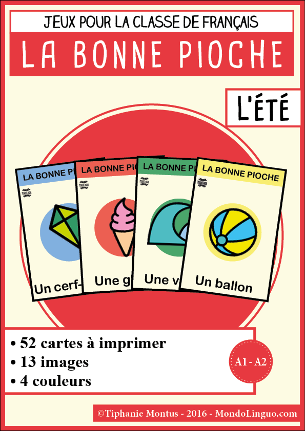 Jeux de société vocabulaire français