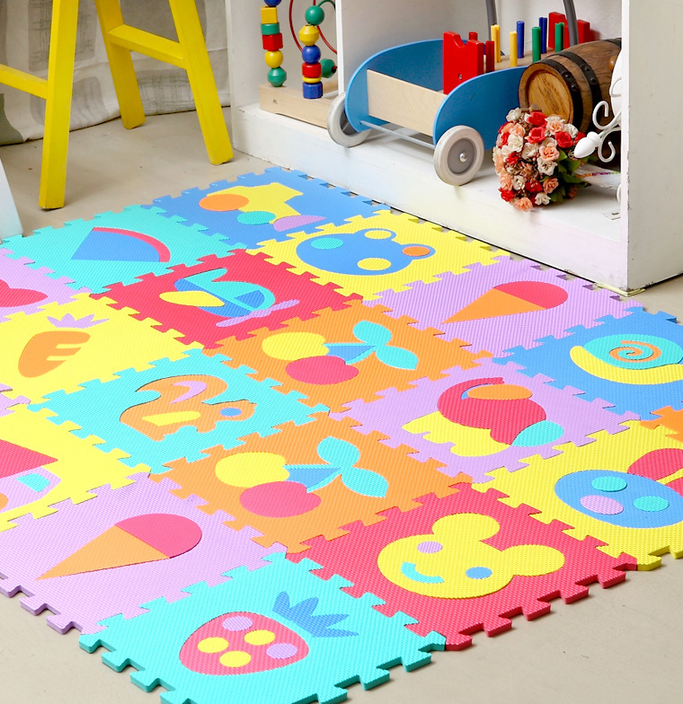 Tapis de jeu puzzle mousse