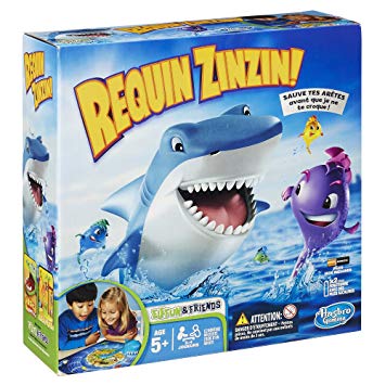 Jeux de société avec requin