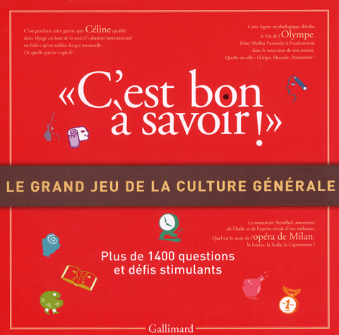 Jeux de société culture général