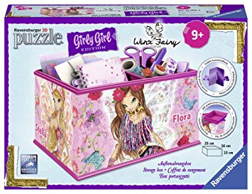 Puzzle 3d girly girl