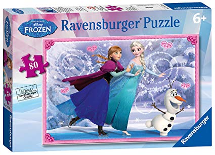 Frozen jigsaw puzzle