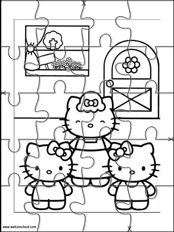 Puzzle hello kitty en ligne
