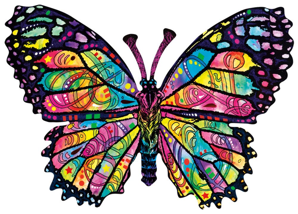 Puzzle butterfly