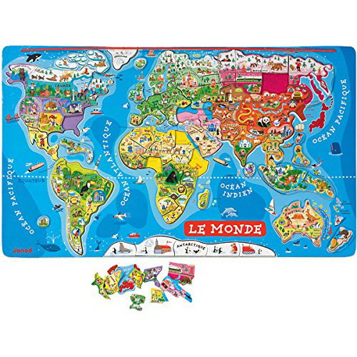 Janod puzzle monde