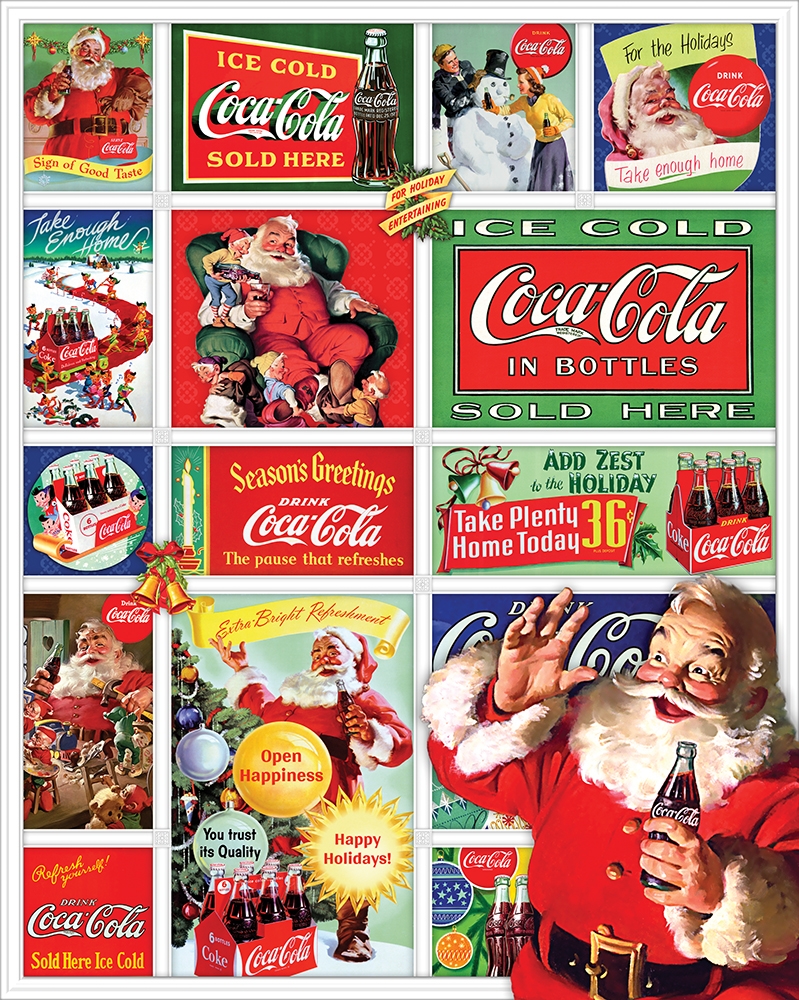Puzzle coca cola