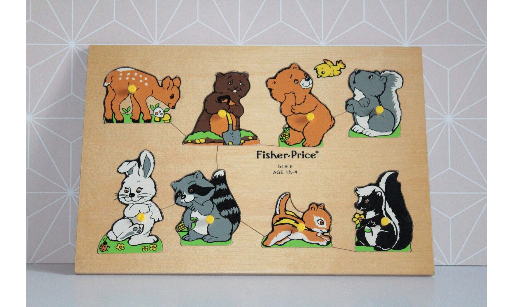 Puzzle bois fisher price