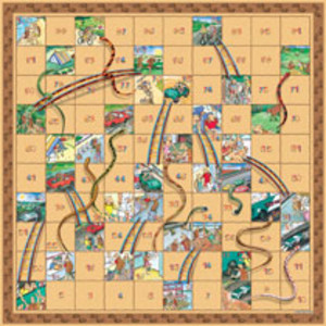 Jeux de société avec serpent