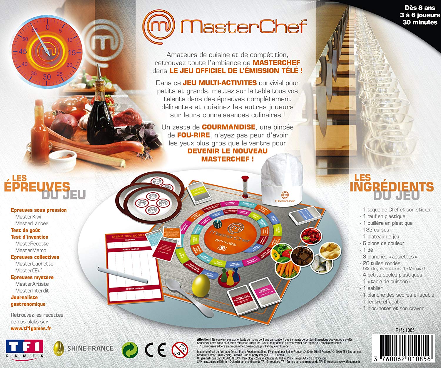 Jeux de société masterchef