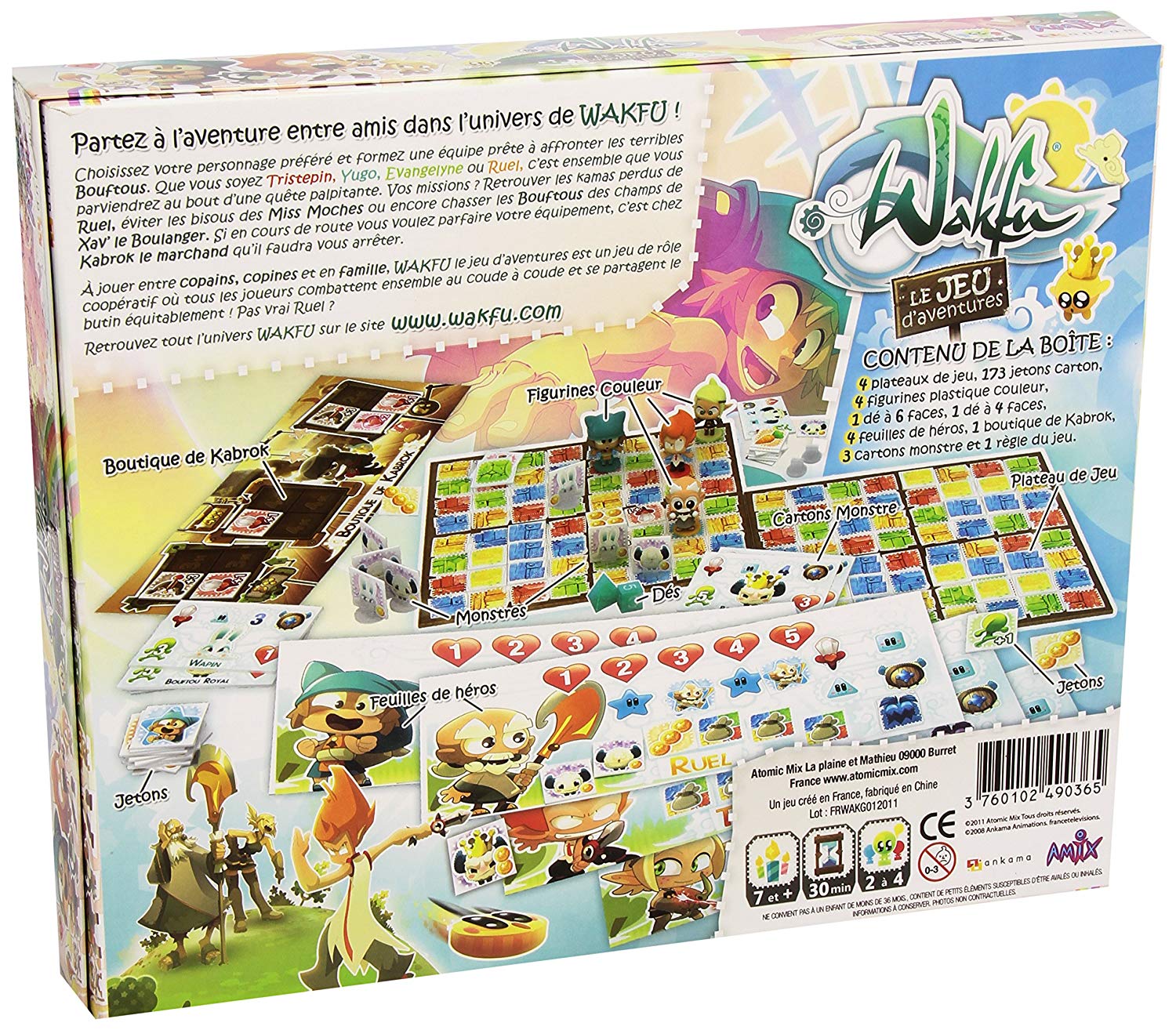 Jeux de société wakfu