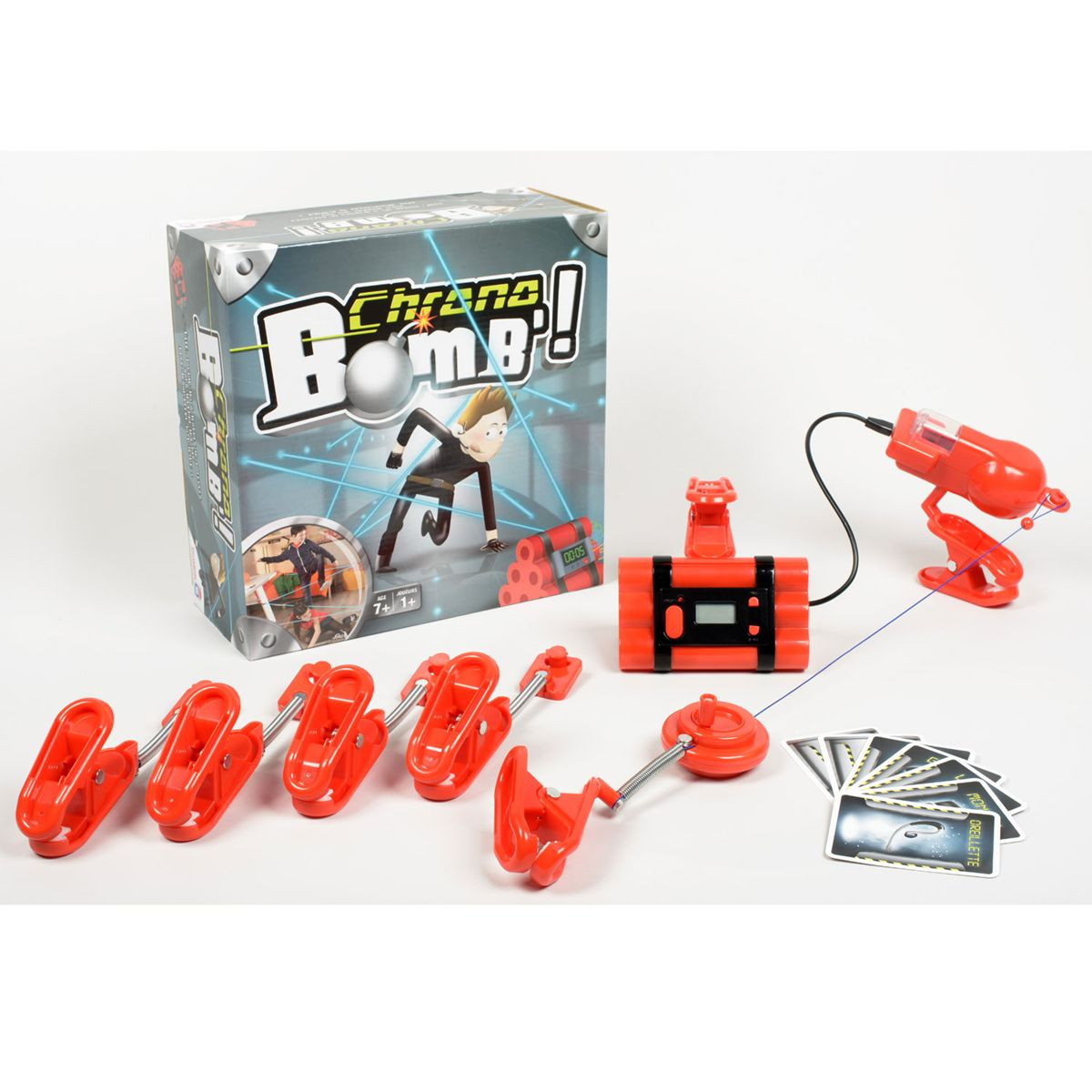 Jeux de société avec bombe