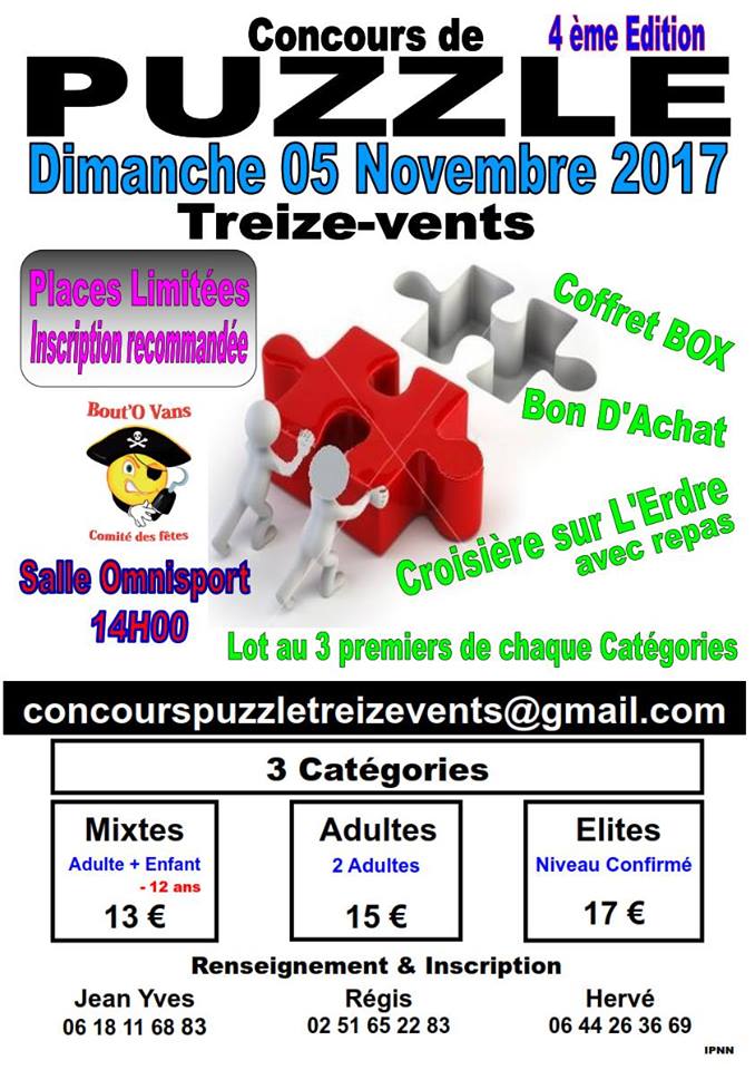 Concours puzzle france