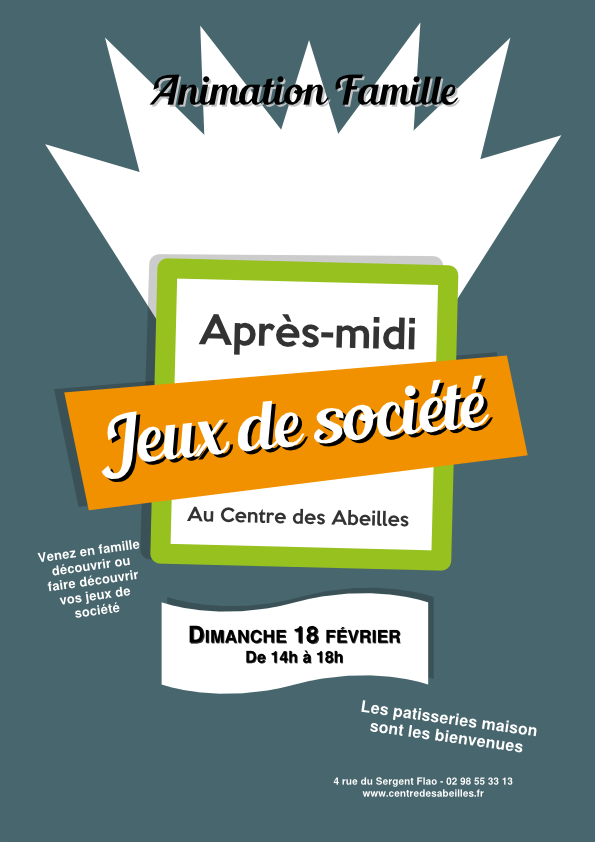 Affiches jeux de société
