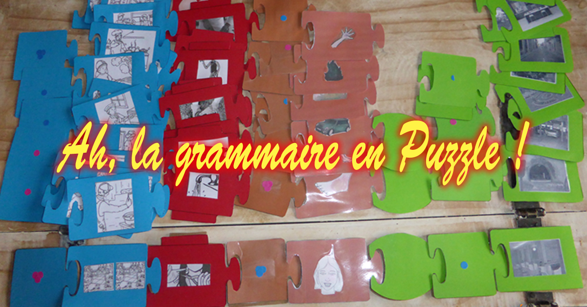 Puzzle phrases maternelle