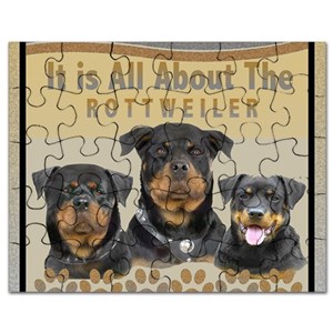 Puzzle rottweiler