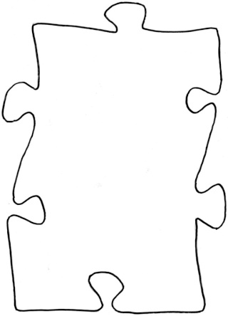 Dessin pièce de puzzle