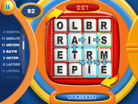 Jeux de societe lettres