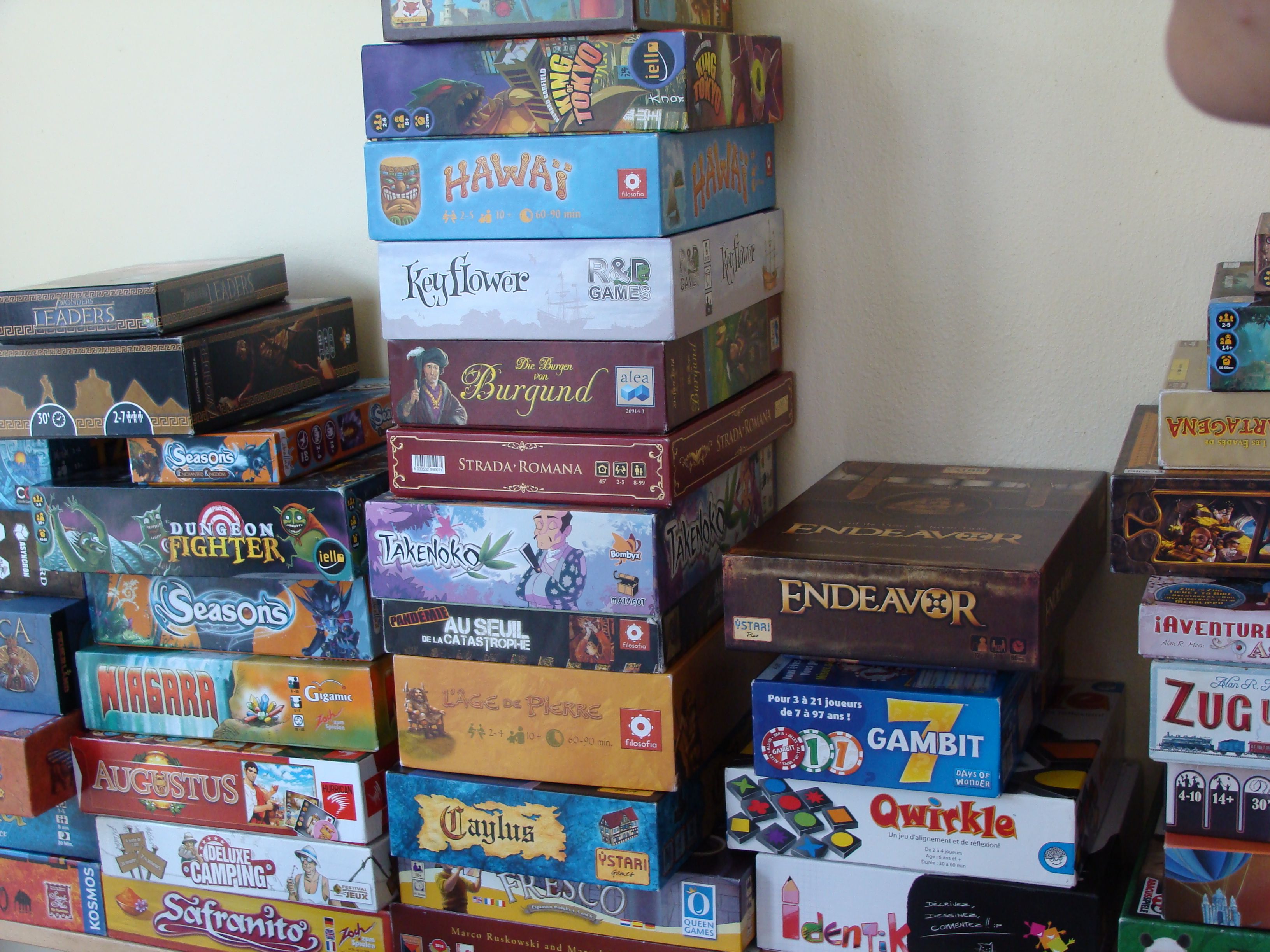 Bourse jeux de société