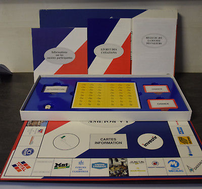 Jeux de societé bourse