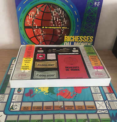 Jeux de société les richesses du monde