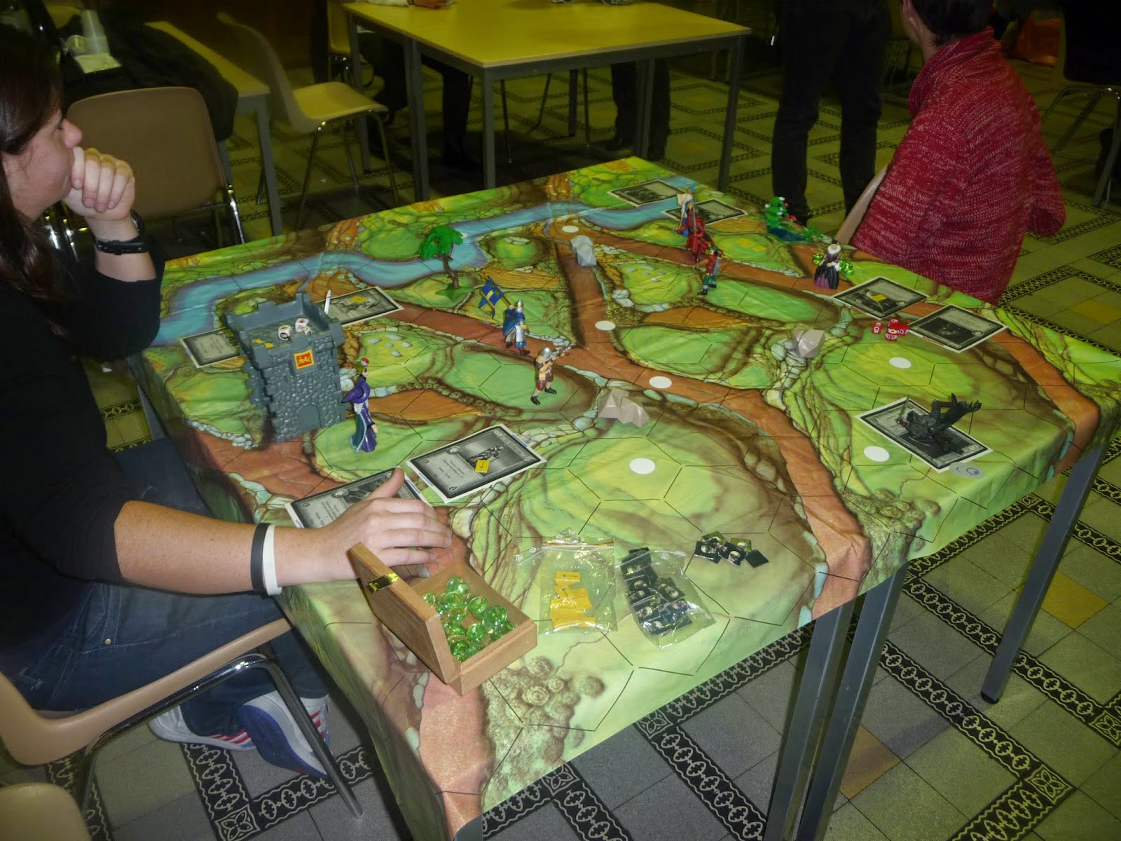 Jeux de société sur plateau