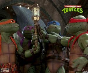 Puzzle tortue ninja