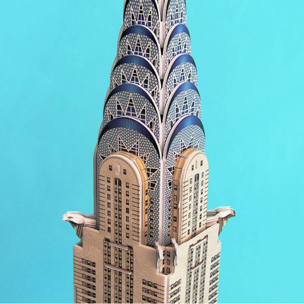 Chrysler building puzzle 3d