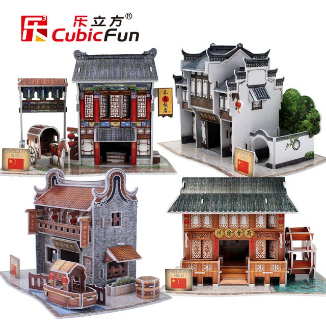 Cultura puzzle 3d