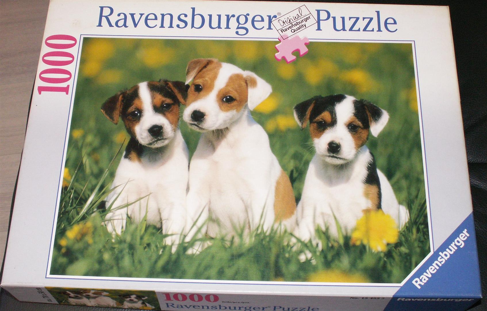 Puzzle 1000 pièces chien