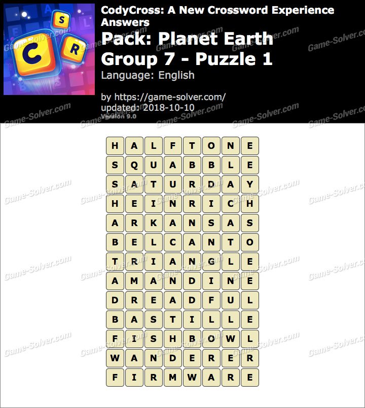 Reduction planet puzzle