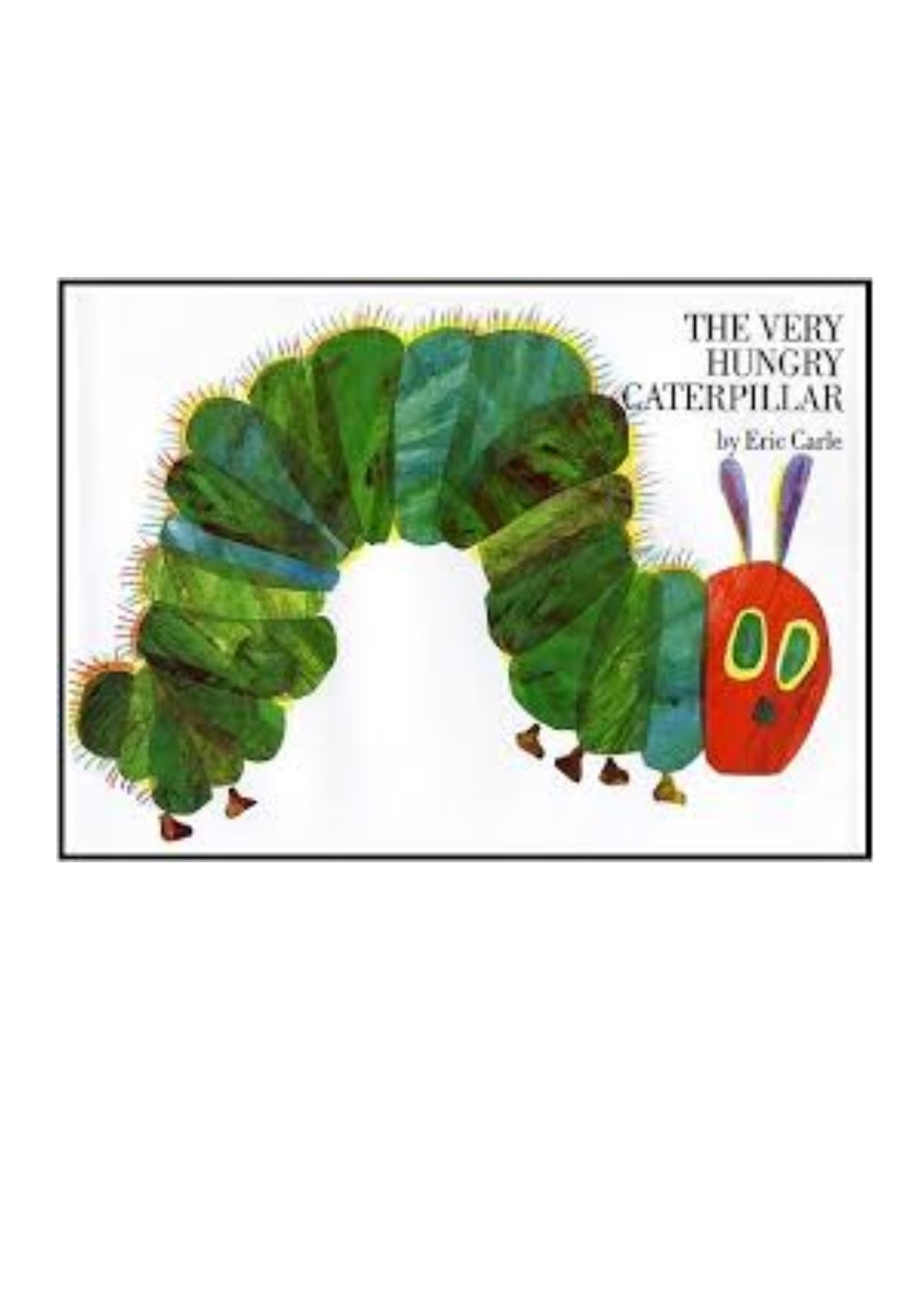 La chenille qui fait des trous puzzle couverture