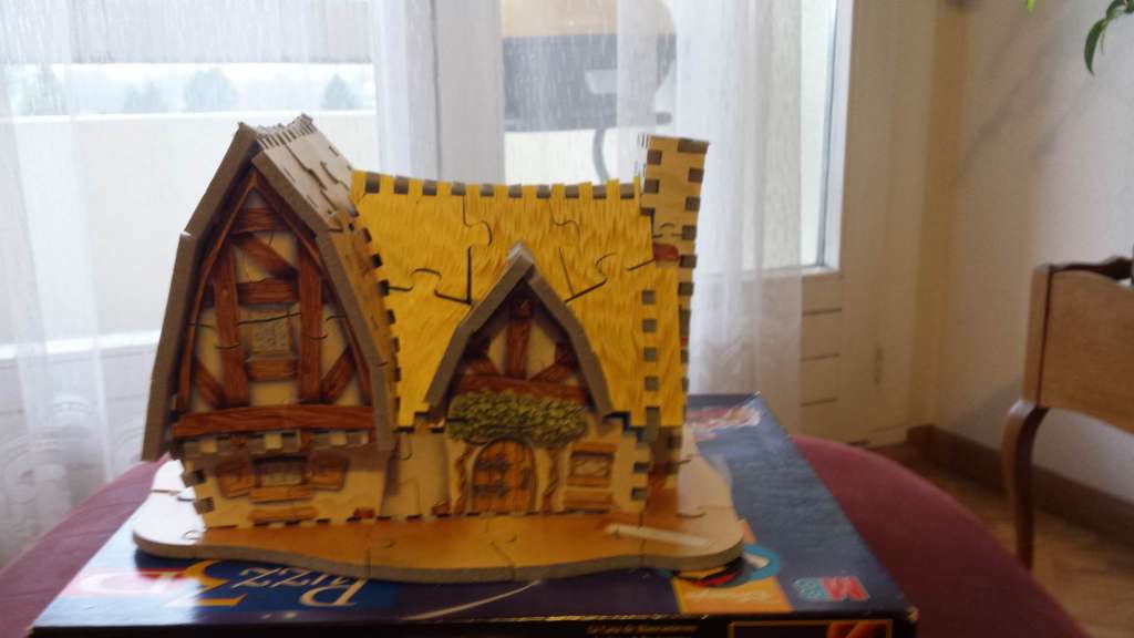 Puzzle 3d blanche neige