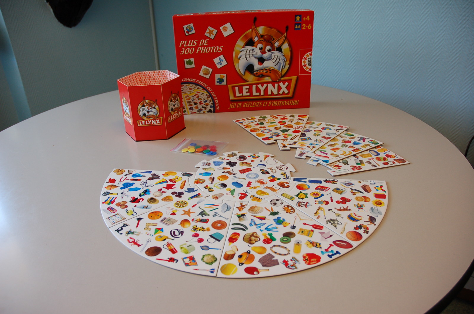 Jeux de societe pour concentration