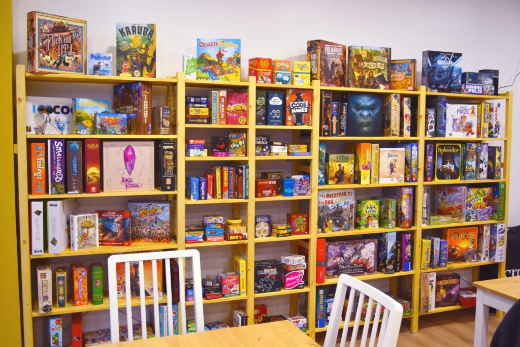 Collection de jeux de société