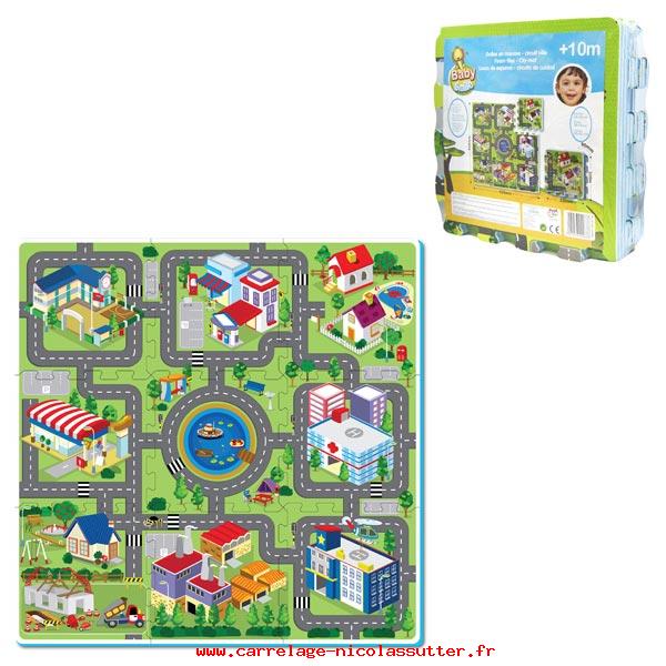 Tapis puzzle mousse king jouet