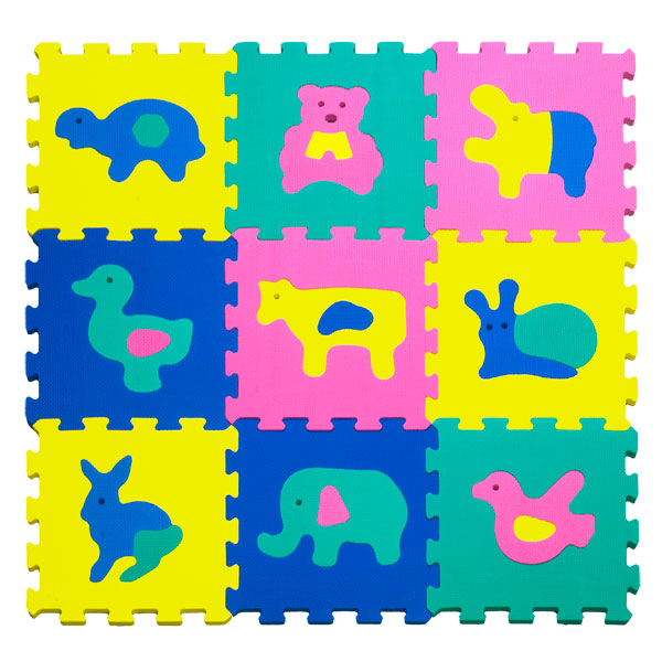 Grand tapis mousse puzzle
