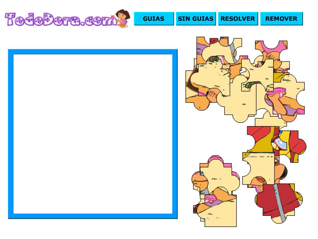 Jeux de puzzle de dora