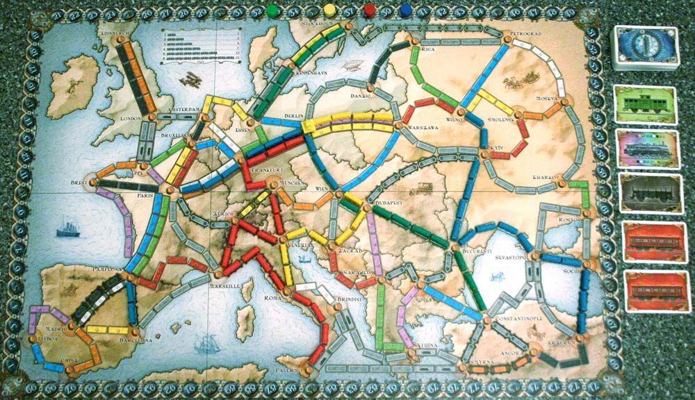 Jeux de societe les aventuriers du rail