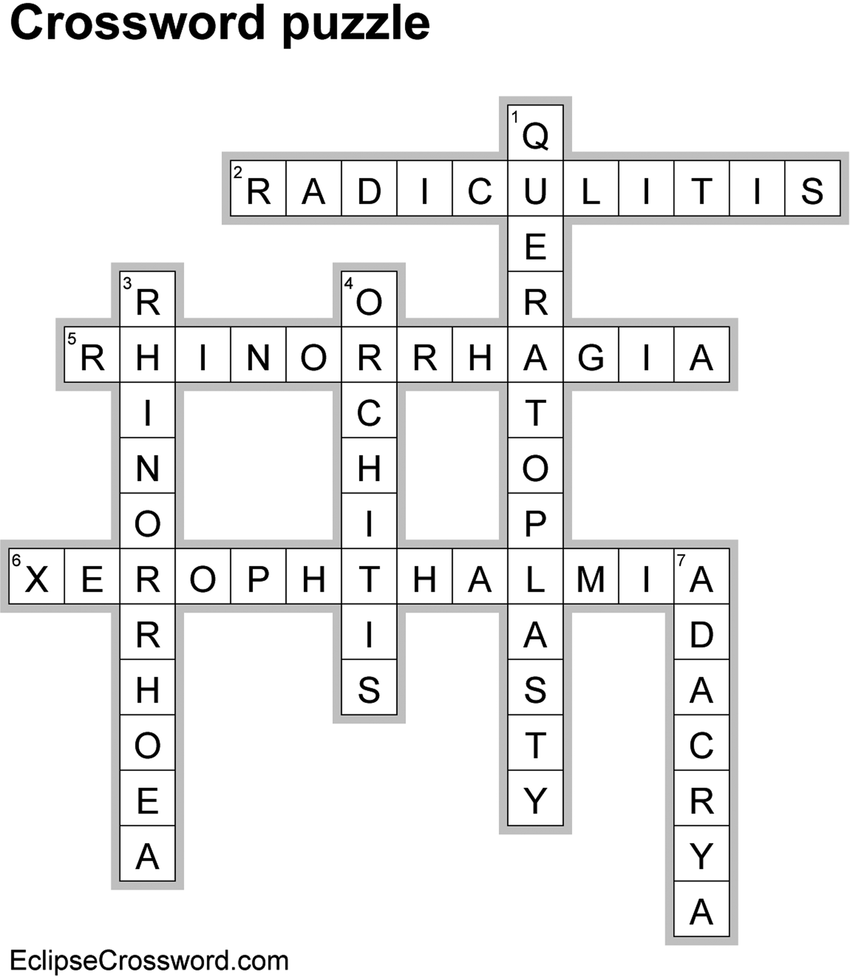 Download crossword puzzle