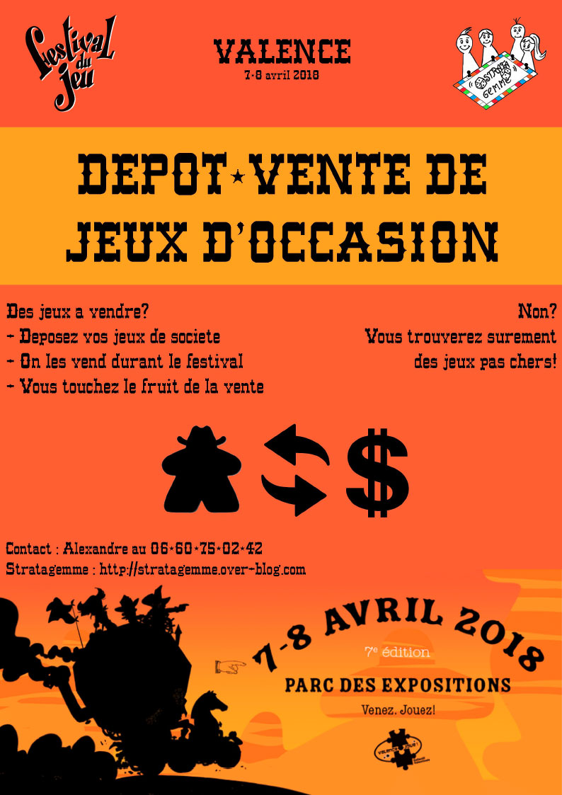 Occasion jeux de société