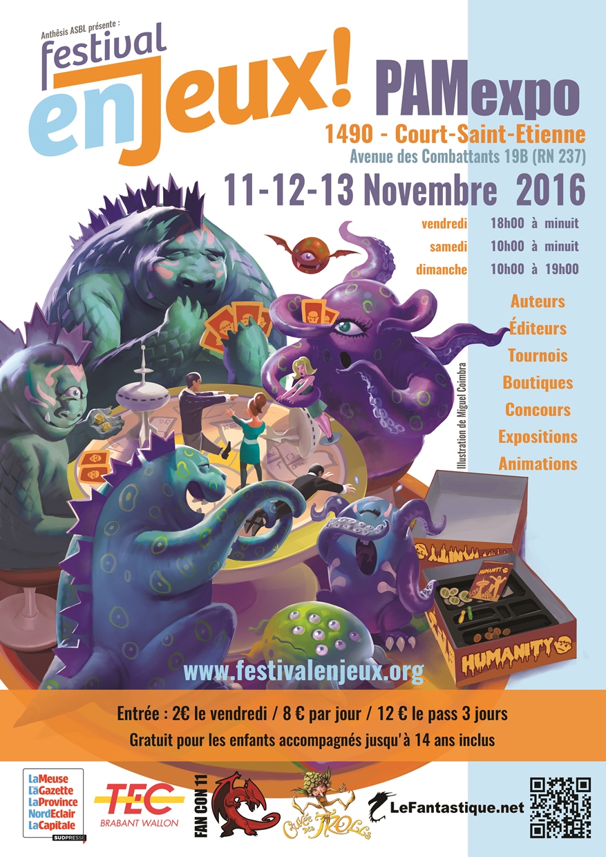 Festival jeux de société bruxelles