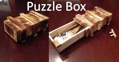 Open puzzle box