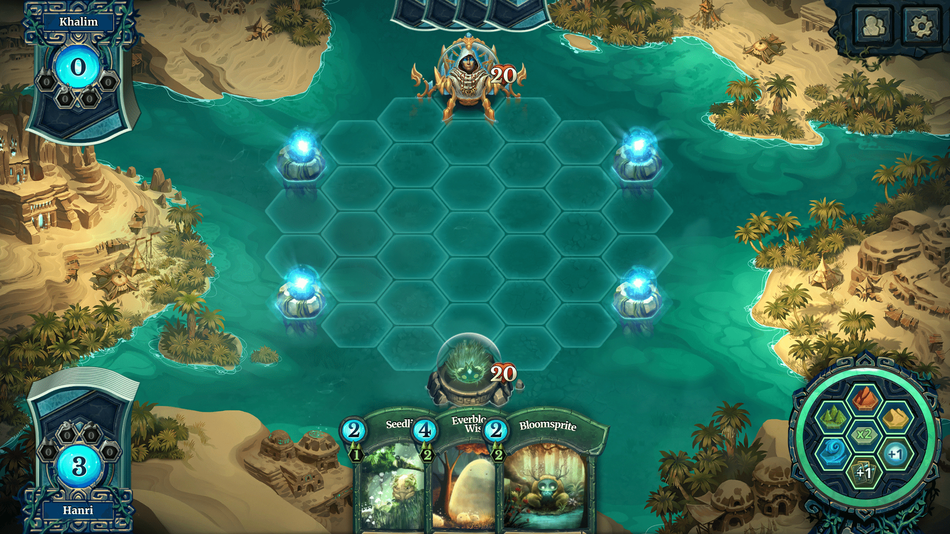 Faeria puzzle 35
